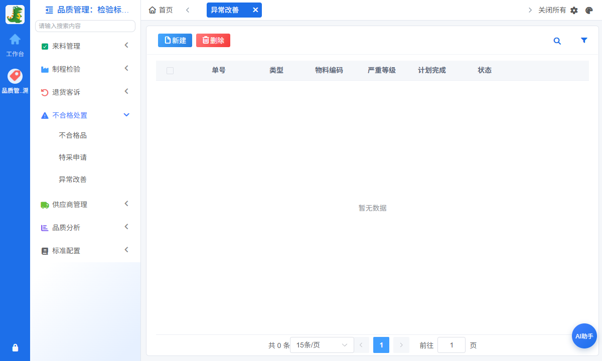 品质异常